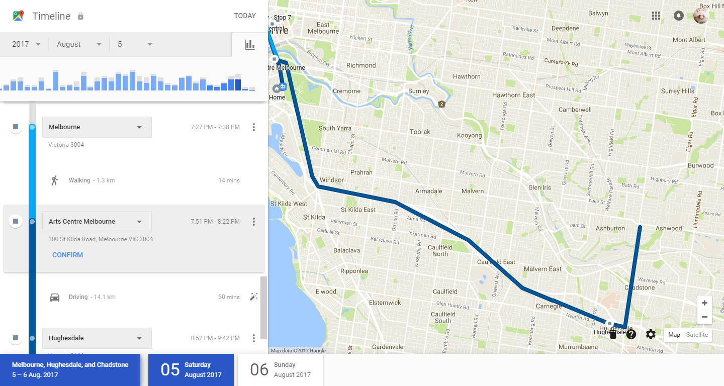 google-maps-timeline